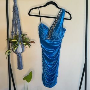 One Shoulder Prom Dress